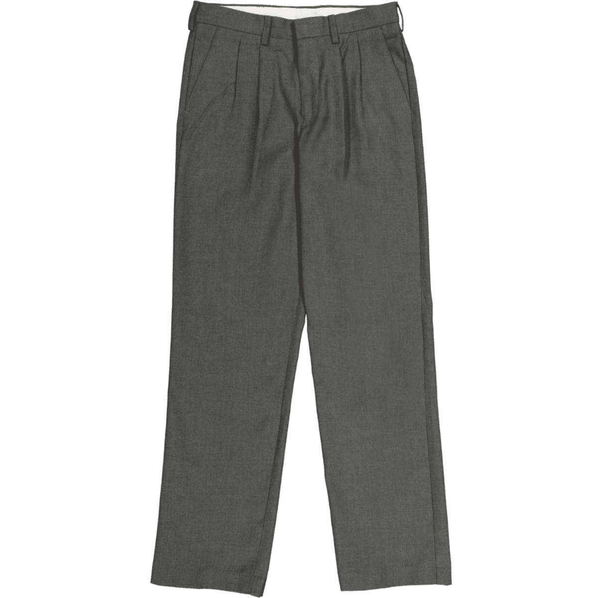 Boys Grey School Uniform Trousers - Regular Fit | Half Elasticated Uniforms