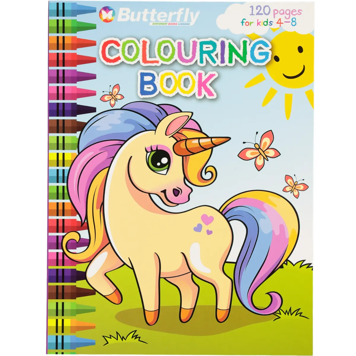 Colouring Book 120 Pages, School